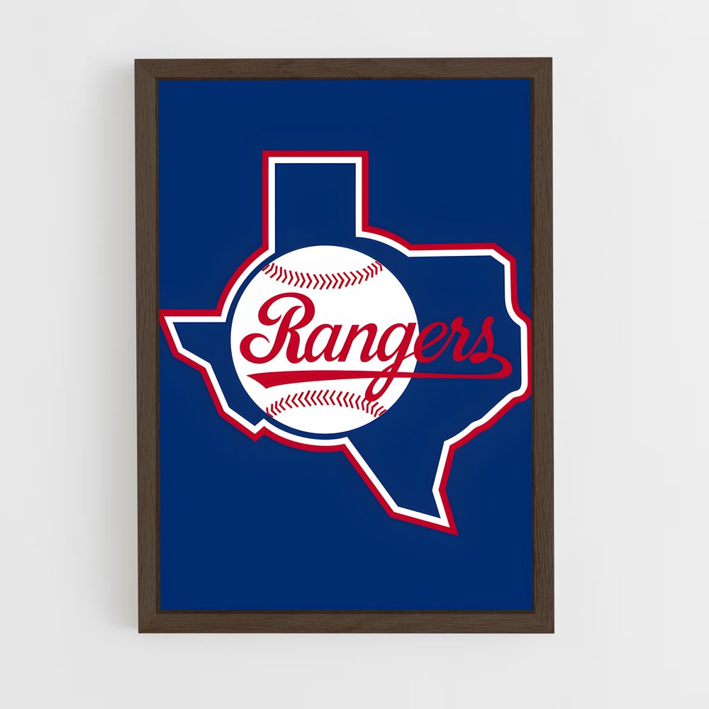Poster Texas Pride – affiche Baseball (vue 5)
